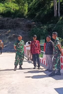 Dandim 0818/Malang-Batu Resmikan Jembatan Garuda Merah Putih, Perkuat Akses Antarwilayah di Ngantang