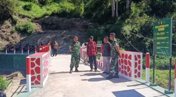Dandim 0818/Malang-Batu Resmikan Jembatan Garuda Merah Putih, Perkuat Akses Antarwilayah di Ngantang