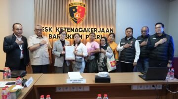 Desk Ketenagakerjaan Polri dan Kemnaker Selesaikan Perselisihan PHK 134 Pekerja PT Amos Indah Indonesia