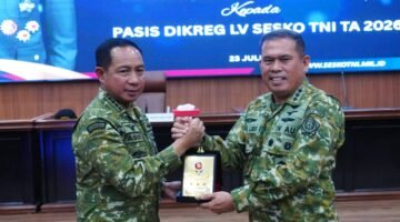 Panglima TNI Berikan Pembekalan kepada Pasis Dikreg LV Sesko TNI