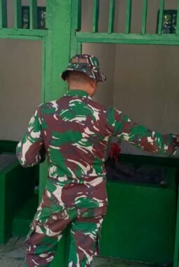 TMMD Ke-129 Kodim 1807/Sorong Selatan Rampungkan Rehab 5 Unit MCK, Tingkatkan Kualitas Sanitasi Warga Kampung Sesor