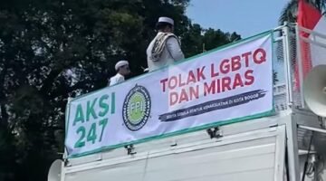 Front Persaudaraan Islam Gelar Unjuk Rasa di Balai Kota Bogor, Soroti Isu LGBTQ dan Miras