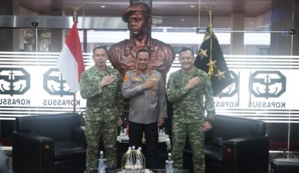Kapolda Metro Jaya dan Pangdam Jaya Sambangi Mako Kopassus Cijantung, Pererat Sinergi Bersama Pangkopassus - Teropong Rakyat