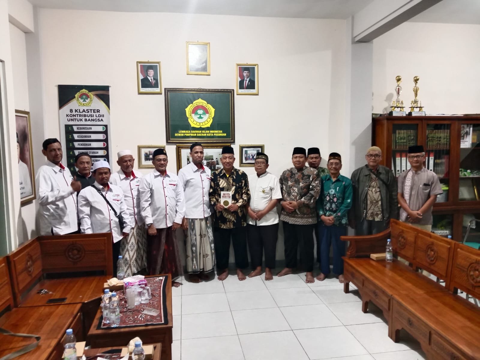 Pengurus Ahlul Bait Indonesia Kota Pasuruuan Kunjungi LDII, Pererat Silaturahmi