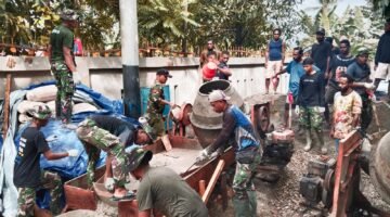 Rampung Dibangun, Jembatan Beton Kamoro Jaya Hadirkan Harapan Baru bagi Masyaraka
