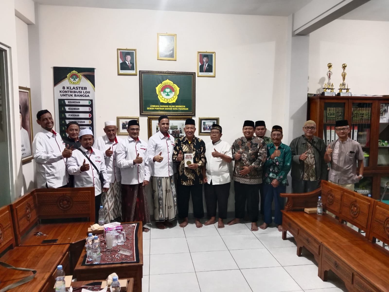 LDII Kota Pasuruan Terima Kunjungan ABI, Perkuat Sinergi dan Ukhuwah Islamiyah
