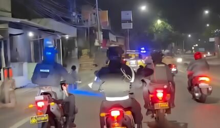 Brimob Metro Jaya Amankan 4 Pelaku Penganiayaan di Mustika Jaya Bekasi - Teropong Rakyat