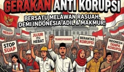 Bersama Melawan Korupsi : Komunitas Pemuda Masyarakat apresiasi Langkah Polri - Teropong Rakyat
