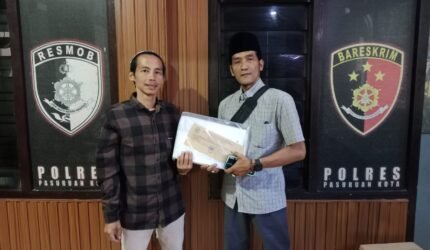 Berbekal Putusan Mahkamah Agung, Ahli Waris Mardeyah Laporkan Dugaan Penyerobotan Lahan ke Polres Pasuruan Kota - Teropong Rakyat