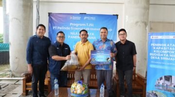 PT CTP TOLLWAYS DUKUNG KETAHANAN PANGAN, PANEN PERDANA TJSL NILA BERDAYA