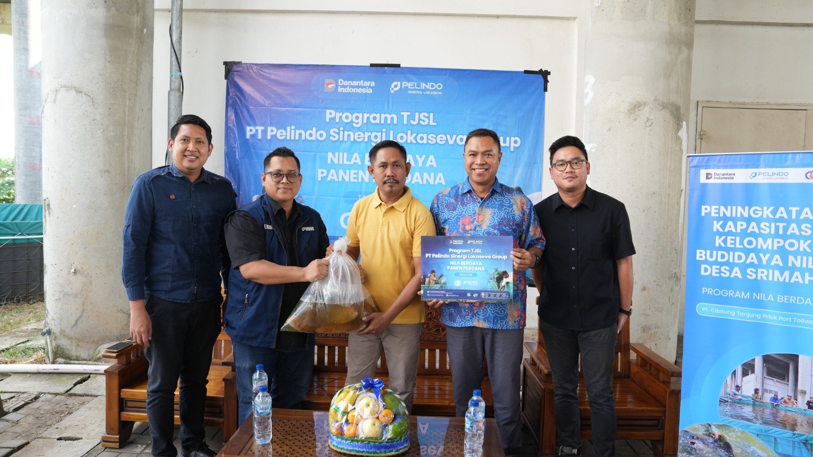 PT CTP TOLLWAYS DUKUNG KETAHANAN PANGAN, PANEN PERDANA TJSL NILA BERDAYA