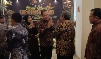 Ketua Senkom Mitra Polri Kabupaten Malang Hadiri Pisah Kenal Kapolres, Perkuat Sinergi Jaga Kamtibmas - Teropong Rakyat