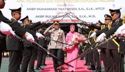 AKBP Muhammad Taat Resdi Pamit dari Polres Malang, Ungkap 2 Momen Paling Berkesan - Teropong Rakyat