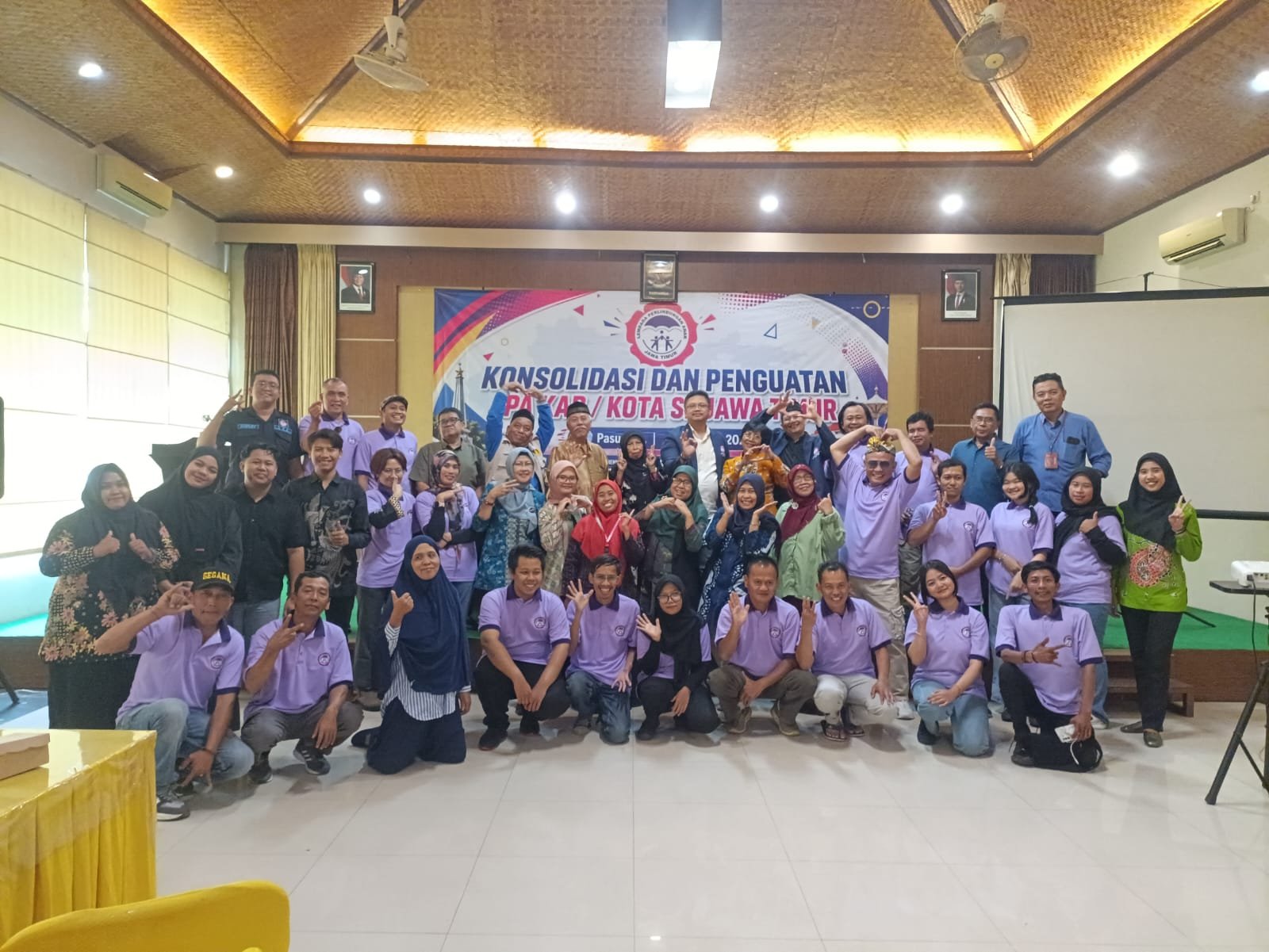 LPA Jawa Timur Gelar Konsolidasi dan Penguatan LPA Kabupaten/Kota se-Jawa Timur di Pasuruan