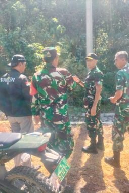 Koramil Bantur Dampingi Kasdim 0818 Survei Lahan Calon Yon TP di Jalur Lintas Selatan