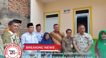 Peresmian Bedah Rumah Baznas-Bazis Jakarta Utara, Wali Kota: Wujud Nyata Kepedulian untuk Hunian Layak Warga
