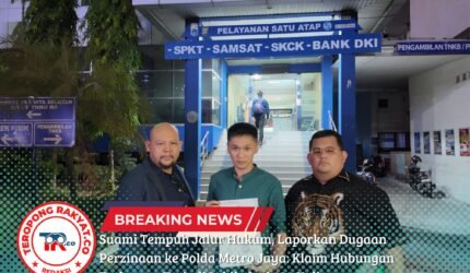Suami Tempuh Jalur Hukum, Laporkan Dugaan Perzinaan ke Polda Metro Jaya: Klaim Hubungan Terlarang Terjadi Lebih dari 100 Kali - Teropong Rakyat