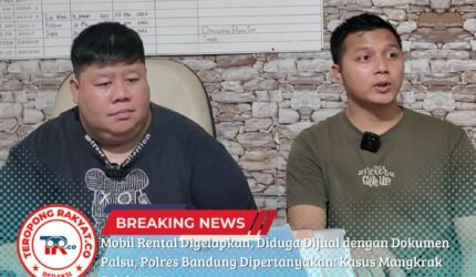 Mobil Rental Digelapkan, Diduga Dijual dengan Dokumen Palsu, Polres Bandung Dipertanyakan: Kasus Mangkrak Sejak 2023 - Teropong Rakyat