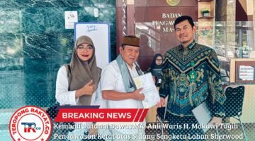 Kembali Datangi Bawas MA, Ahli Waris H. Makawi Tagih Pengawasan Ketat atas Sidang Sengketa Lahan Sherwood