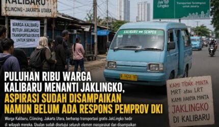 Puluhan Ribu Warga Kalibaru Menanti JakLingko, Pemprov DKI Dinilai Belum Hadir di Kawasan Pesisir Jakarta Utara - Teropong Rakyat