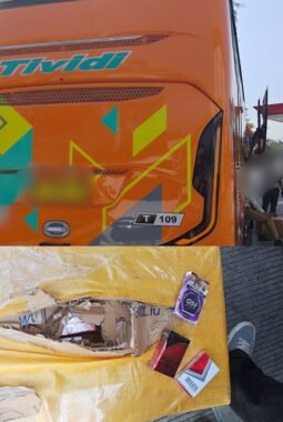 Bea Cukai Malang Gagalkan Pengiriman 11.200 Batang Rokok Ilegal di Tol Pandaan-Malang