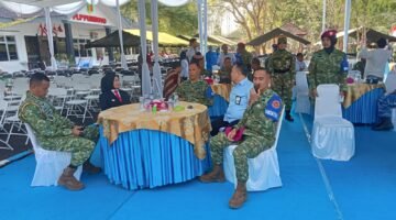 Danramil 0818/12 Bantur Hadiri Penutupan Diklat SPPI KDKMP/KNMP 2026 di Puslatpur 4 Marinir Purboyo