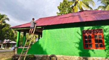 Wujud Nyata Kepedulian TNI AD, Satgas TMMD Ke-129 Kodim 1807/Sorong Selatan Percepat Rehab RTLH