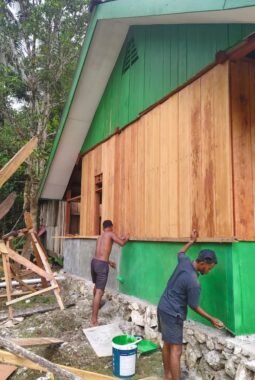Pembangunan Rumah Tipe 36 Hampir Rampung, Satgas TMMD Ke-129 Kodim 1807/Sorong Selatan Wujudkan Hunian Layak bagi Warga