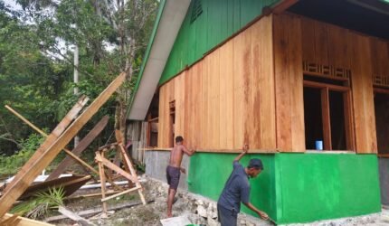 Pembangunan Rumah Tipe 36 Hampir Rampung, Satgas TMMD Ke-129 Kodim 1807/Sorong Selatan Wujudkan Hunian Layak bagi Warga - Teropong Rakyat