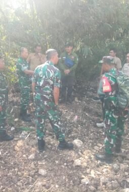 Kodim 0818 Malang-Batu Survei Lahan Calon Pembangunan Yon TP di Jalur Lintas Selatan Bantur