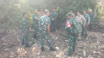 Kodim 0818 Malang-Batu Survei Lahan Calon Pembangunan Yon TP di Jalur Lintas Selatan Bantur