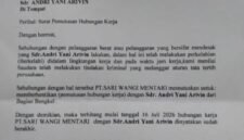 Surat Pemutusan Hubungan Kerja diduga sepihak