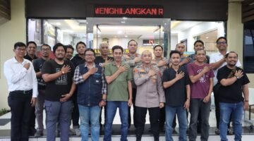 JJOS Ngobrol Santai dan Ngopi Bareng, Kapolres Priok Bersama Jurnalis”