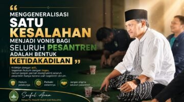 Framing Pemberitaan Dinilai Kerap Mendistorsi Citra Pesantren, Saiful Anam: Jangan Vonis Institusi karena Ulah Oknum