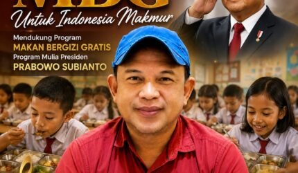 Menjelang HUT ke-81 RI, Bona Paputungan Kembali Suarakan Lagu MBG untuk Masa Depan Anak Bangsa - Teropong Rakyat
