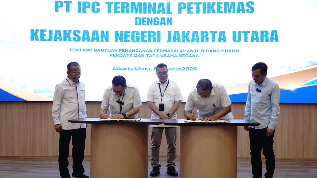 Tingkatkan Mitigasi Risiko,IPC TPK Resmi Perpanjang Sinergi Hukum Bersama Kejari Jakut