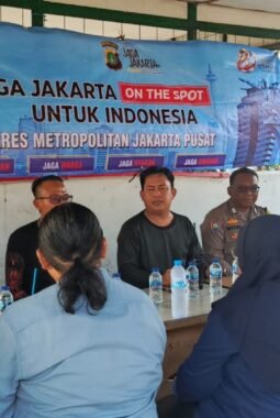 Jaga Jakarta On The Spot untuk Indonesia Bersama Kapolsek Kemayoran, Menguatkan Kebersamaan Menjaga Keamanan Lingkungan