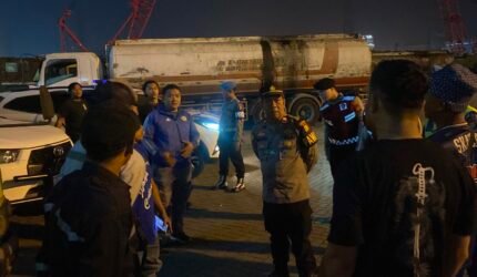 Patroli Cipta Kondisi Polres Pelabuhan Tanjung Priok Perkuat Keamanan Kawasan Pelabuhan, Situasi Berlangsung Aman dan Kondusif - Teropong Rakyat