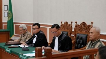 JPU Bacakan Tuntutan Lahan Bukit Cincin, Kuasa Hukum Terdakwa: Nota Pembelaan Disampaikan 18 Agustus