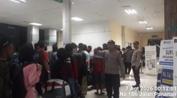 JJOS Polres Priok Pastikan Debarkasi Kapal KM. Kelud dari Batam Berjalan Aman, Tertib, dan Lancar