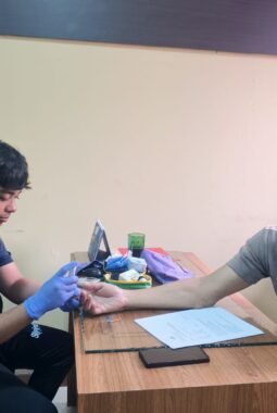 Sidokkes Polres Priok Laksanakan Skrining Risiko Penyakit Jantung Koroner bagi Personel PNPP
