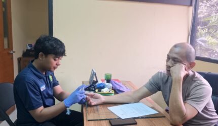 Sidokkes Polres Priok Laksanakan Skrining Risiko Penyakit Jantung Koroner bagi Personel PNPP - Teropong Rakyat