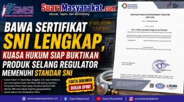 Kuasa Hukum Siap Tunjukkan Sertifikat SNI Produk Selang LPG dalam Perkara di Tapin