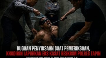Dugaan Penyiksaan Saat Pemeriksaan, Khodirin Laporkan Eks Kasat Reskrim Polres Tapin