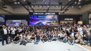Tim Sales OMODA JAECOO GCP Sunter Tutup GIIAS 2026 dengan Semangat Profesionalisme