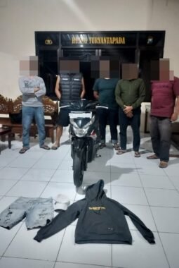 Nekat Curi Motor Petani Saat Panen, Pelaku Diciduk Polres Malang