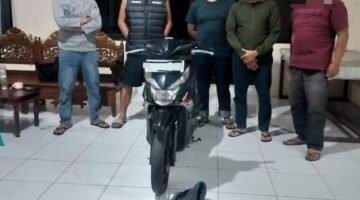 Nekat Curi Motor Petani Saat Panen, Pelaku Diciduk Polres Malang