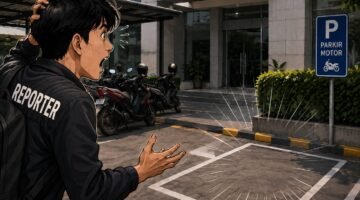 Motor Milik Reporter iNews Media Group Hilang Dicuri Usai Liputan di Kantor Kemenko Polkam
