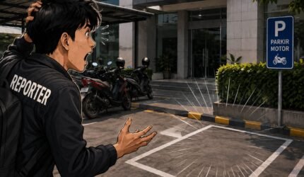 Motor Milik Reporter iNews Media Group Hilang Dicuri Usai Liputan di Kantor Kemenko Polkam - Teropong Rakyat