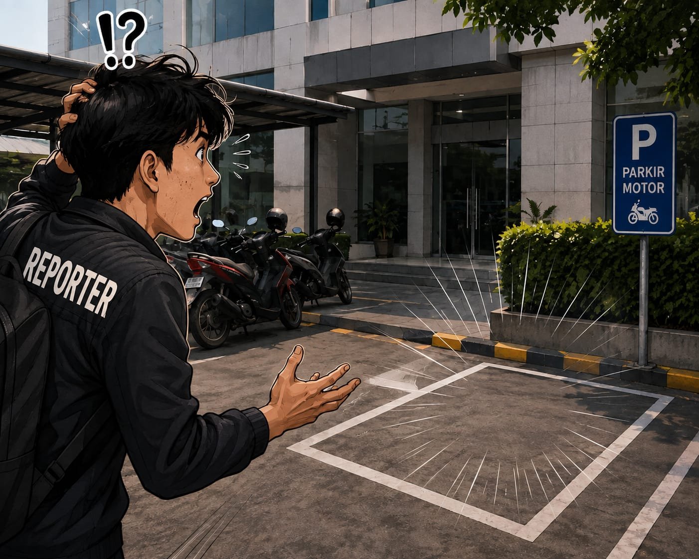 Motor Milik Reporter iNews Media Group Hilang Dicuri Usai Liputan di Kantor Kemenko Polkam